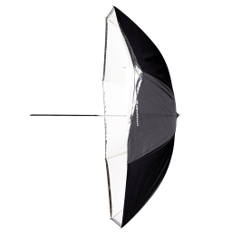Elinchrom – Ombrello shallow 2-in-1 bianco/traslucido 85cm