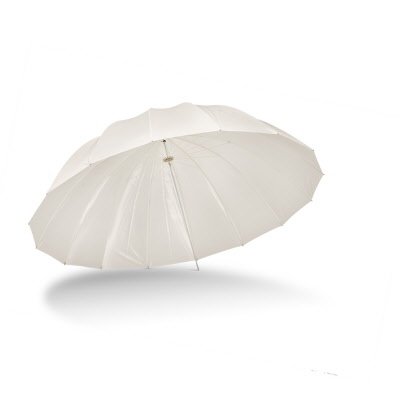Photoflex - Ombrello bianco traslucido - diametro 183 cm